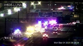 1 dead in Irving following fiery crash on I-635