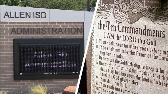 Allen ISD begins displaying Ten Commandments posters in classrooms following new Texas law
