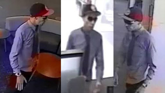 FBI asks for public's help to identify Fort Worth bank robber who used fireworks