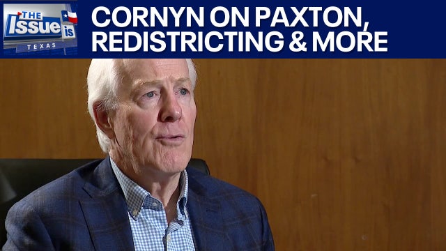 John Cornyn comments on redistricting and Ken Paxton | Texas: The Issue