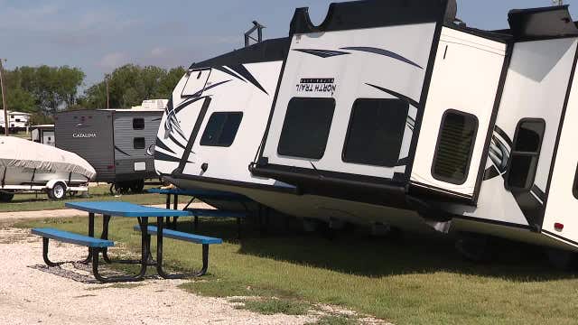Severe winds cause major damage in Sanger, 79-year-old woman dies from injuries