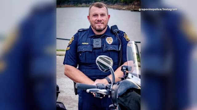 Grapevine police officer honored with procession following cancer death