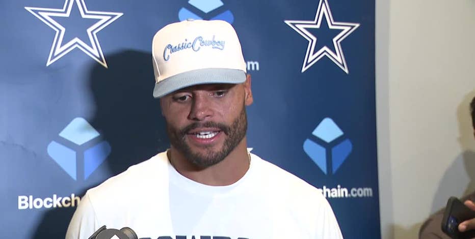 Dak Prescott reacts to Micah Parsons trade