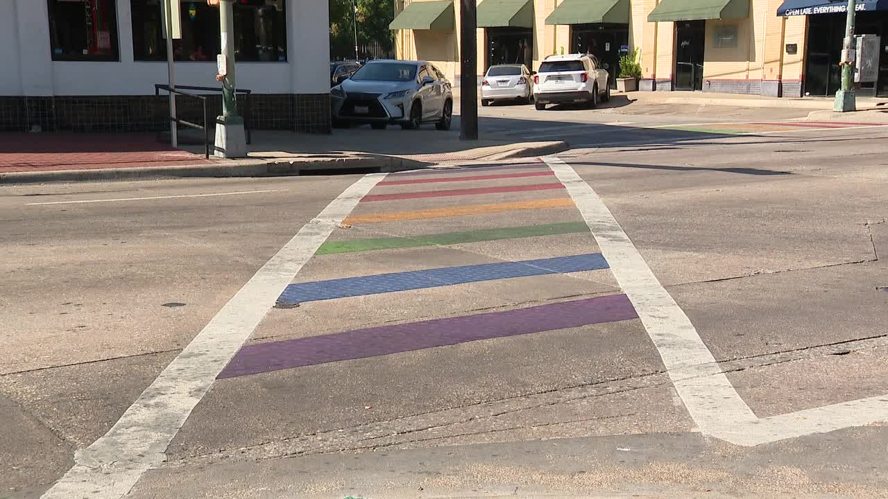 Dallas asks for exemption to order to remove rainbow crosswalks to
