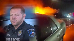 Saved from fire, charged with DWI: Driver rescued by Mesquite police