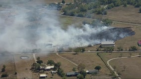 Crews extinguish grassfires in Ellis, Kaufman counties