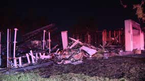 Home leveled by explosion in The Colony, fire damages nearby houses