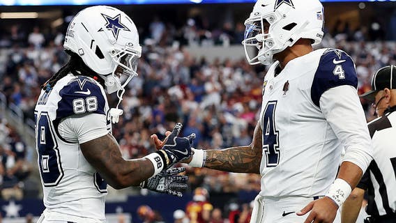 Cowboys rout Commanders 44-22, Lamb's return ignites offense