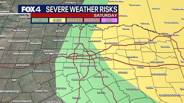 Dallas weather: Strong storms possible this weekend, bringing wind, hail and tornado risk