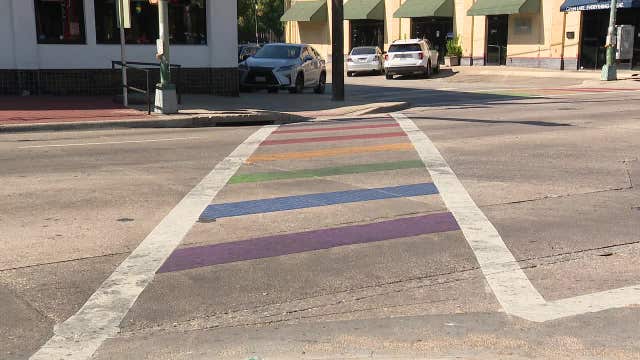 Dallas asks for exemption to order to remove rainbow crosswalks to keep road funding