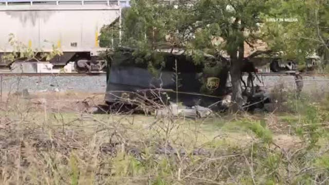 UPS truck driver killed in Hunt County train crash