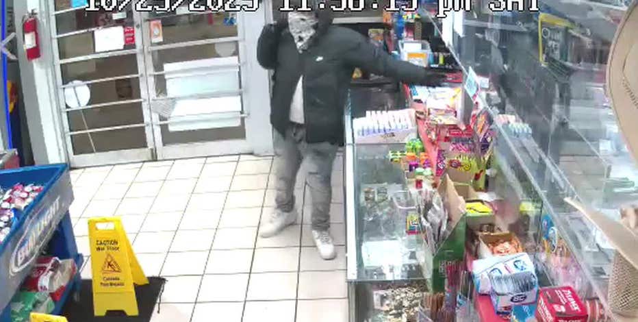 Trackdown: Police seek armed robber of family-owned Fort Worth food mart