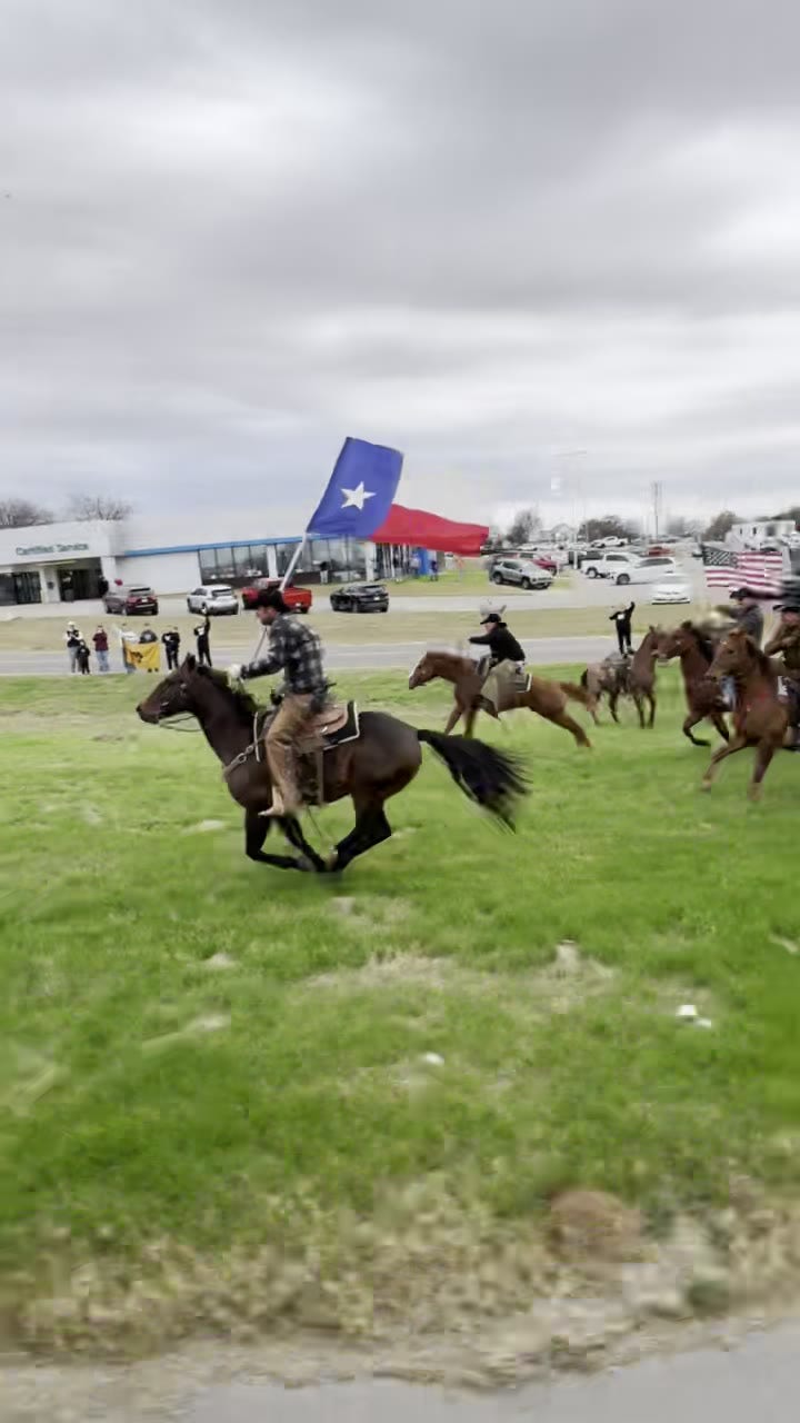 High school football team’s truly Texan sendoff goes viral