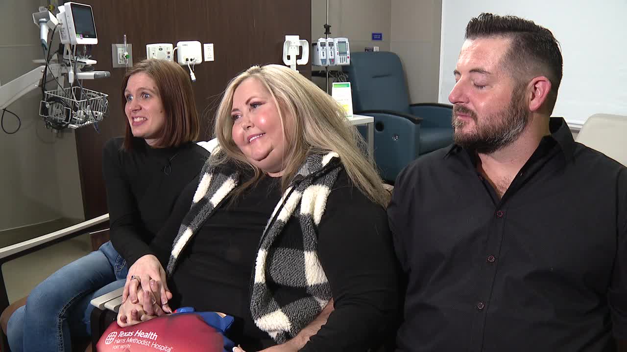 Kidney donor forges unbreakable bond with ex-husband's wife