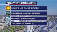 Dallas Weather: Coldest air of the season heading our way