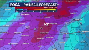 Dallas Weather: Rain and record heat in the forecast