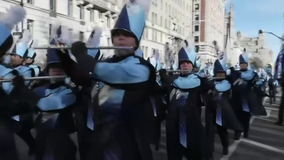 L.D. Bell Blue Raider Band marches in Macy’s Thanksgiving Day parade