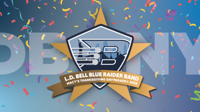 Texas high school band marches in Macy's 99th Thanksgiving Day Parade