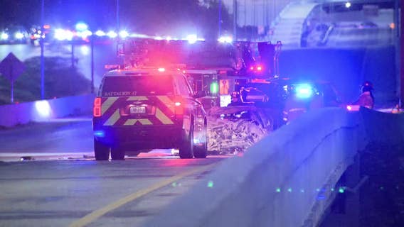 1 dead after fiery wrong-way collision in Richland Hills