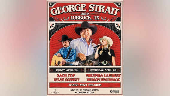 George Strait concert in Lubbock: Tickets on sale Nov. 21