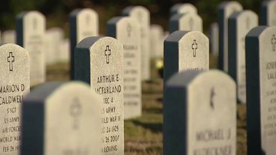 DFW National Cemetery Veterans Day ceremony canceled due to gov shutdown