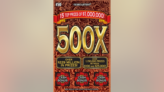 3 Texans win $1M each in lottery scratch-offs