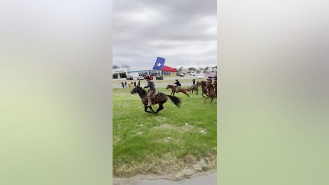 High school football team’s truly Texan sendoff goes viral