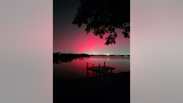 Northern Lights visible from North Texas as solar storm rolls in