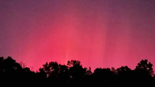 Northern Lights could be seen in Texas tonight