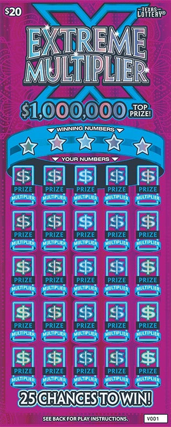 Arlington resident wins $1M on scratch-off lottery ticket