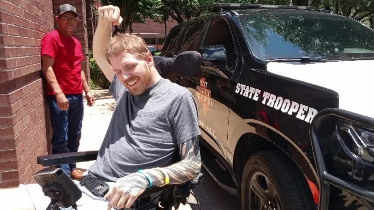 New updates on recovery of critically injured DPS Trooper Austin Parrott