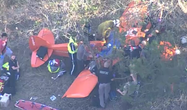 Officials extract pilot after small plane crashes in Parker County