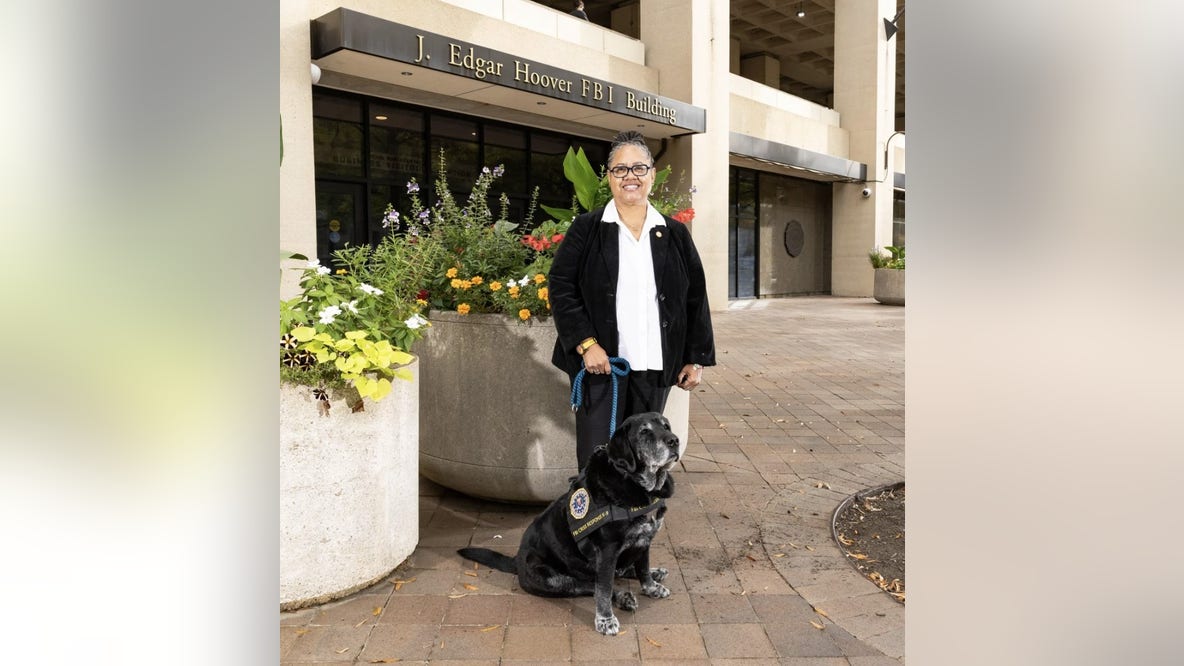 FBI crisis dog who comforted Uvalde families retires after a decade of service