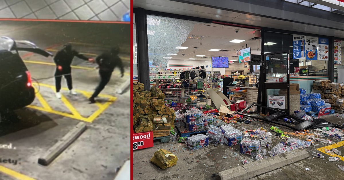 ATM dragged through storefront in failed Christmas Eve robbery | FOX 4 ...