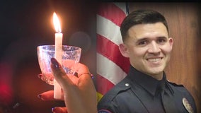 Terrell officer Jacob Candanoza honored 1 year after fatal traffic stop shooting