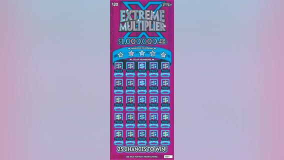 Arlington resident wins $1M on scratch-off lottery ticket