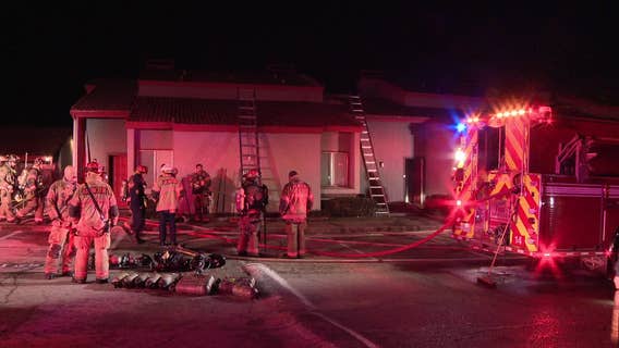 15 displaced after 3-alarm fire rips through Arlington apartment building