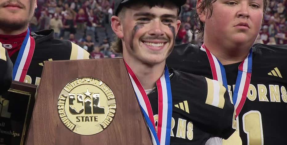 Gordon High School wins state title after tornado destroys football field