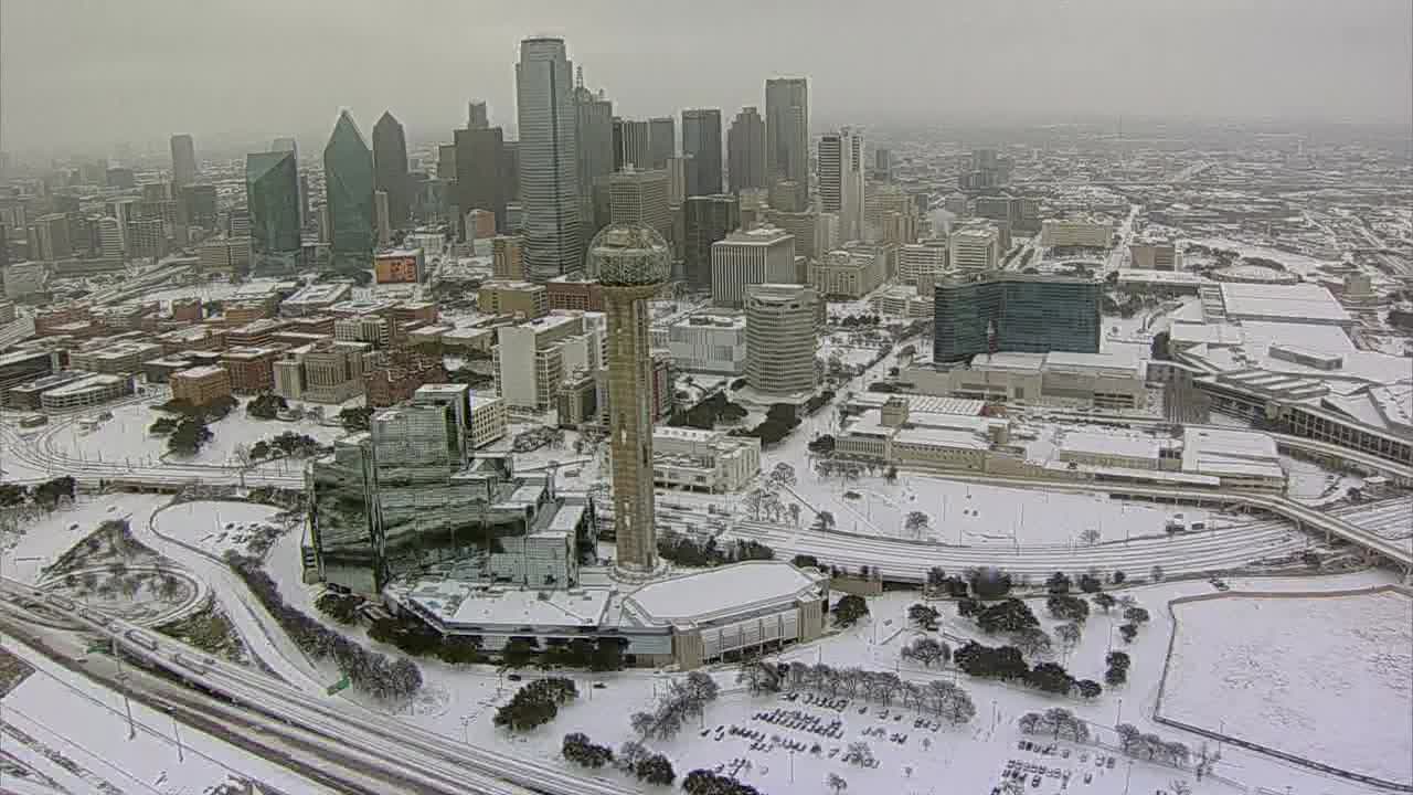 Dallas Weather: How much snow did Dallas get? Snow totals, power ...