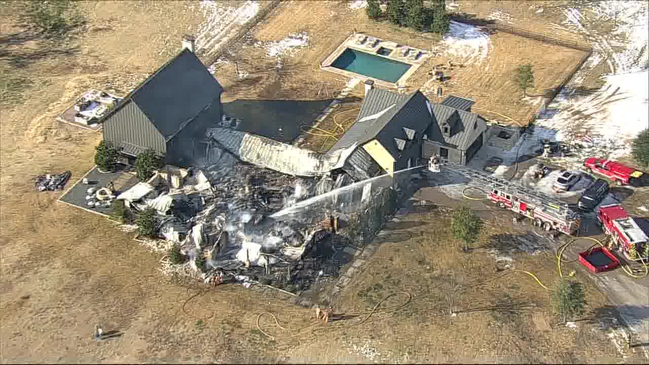 Large Rockwall home destroyed by fire