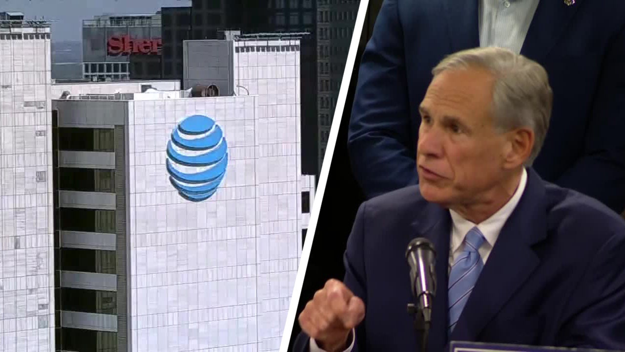 Abbott blames Dallas leaders for AT&T’s move to Plano