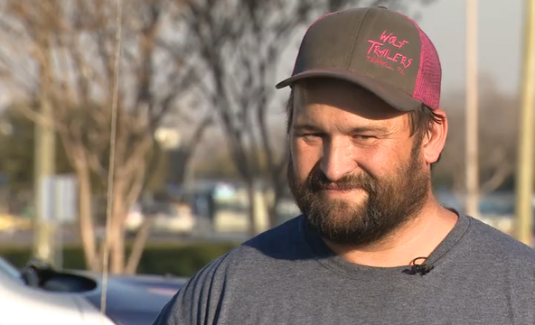 Tow truck driver helps save man from icy water in Seagoville