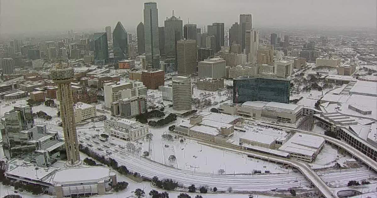Winter storm: North Texas road conditions Monday