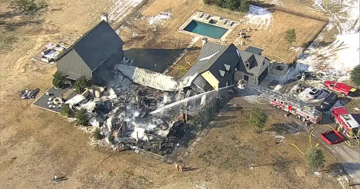 Large Rockwall home destroyed by fire