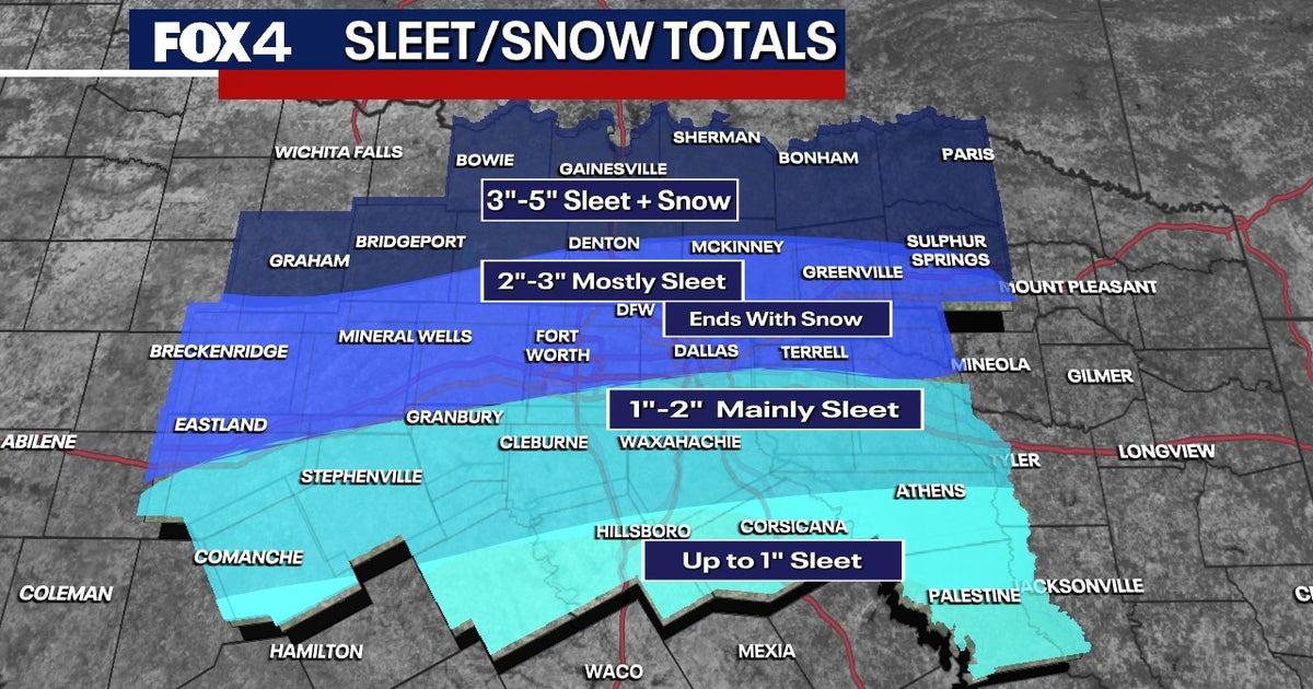 Dallas Weather: Hazardous roads and freezing rain as winter storm hits North Texas; Latest school closures