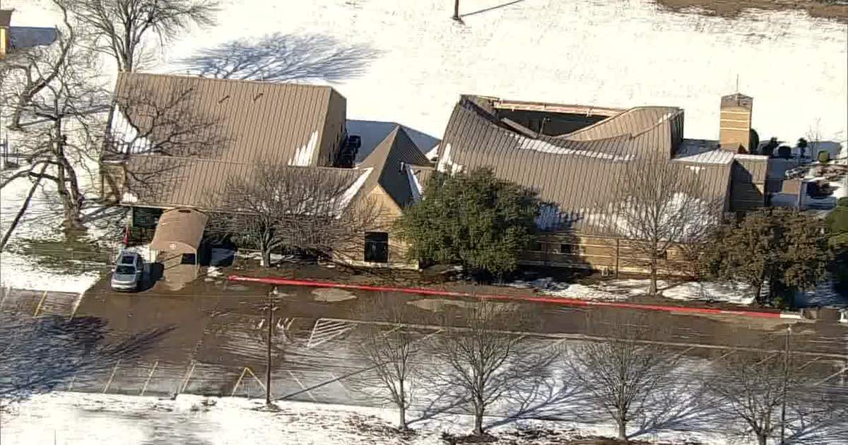 Church roof collapses in Cedar Hill due to snow accumulation from winter storm