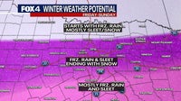 Dallas weather: Winter Storm Watch extended, Extreme Cold Watch issued ahead of dangerous ice and snow