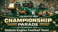 DeSoto Eagles to celebrate state football championship with parade on Jan. 24