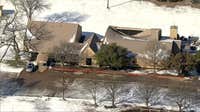 Church roof collapses in Cedar Hill due to snow accumulation from winter storm