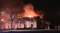Fire destroys vacant home near Cockrell Hill